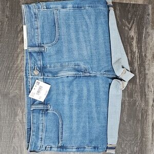 NWT American Eagle Outfitters Hi Rise Shortie Denim Shorts